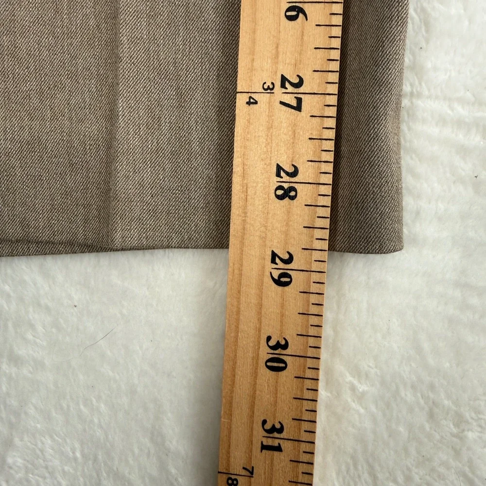 Murano Mens Dress Pants‎ 36x30 Tan Brown Pleated Front Straight Leg Trousers